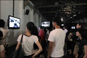 Synchronous Objects: Degrees of Unison installation at the Taipei Arts Festival